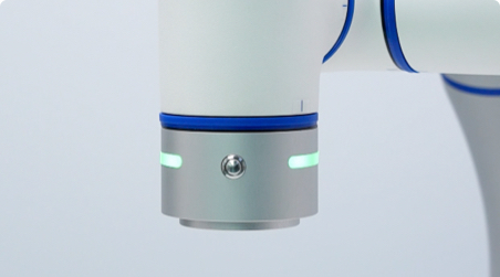 越疆CRAF力控系列協作機器人,人機協作機器人,DOBOT越疆科技、法蘭配置環形狀態燈